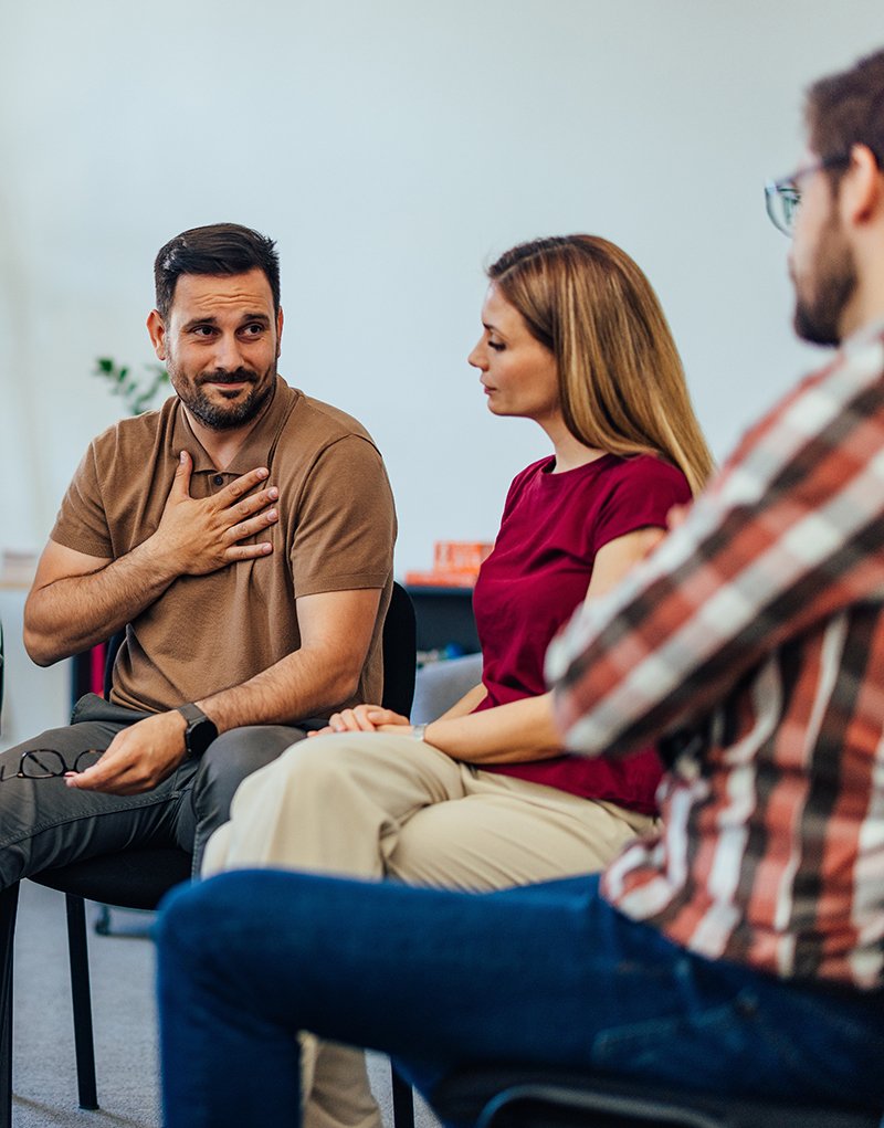 Atlantic Behavioral Health group therapy session